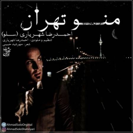 دانلود آهنگ دلم بدجوری آشوبه از این دلتنگی بیزارم – منو تهران – از احمد سلو